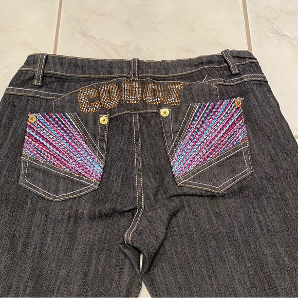 - COOGI jeans 11/12 Embroidery pockets Australian brand - Picture 5 of 10